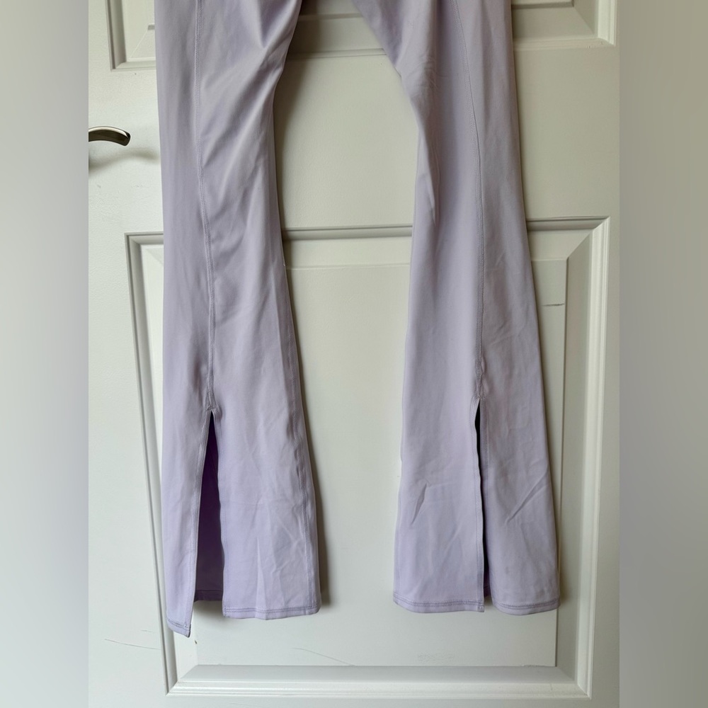 NWOT Free People Intimately Never Better Flare Pants-Lavender Shadow - Picture 12 of 13
